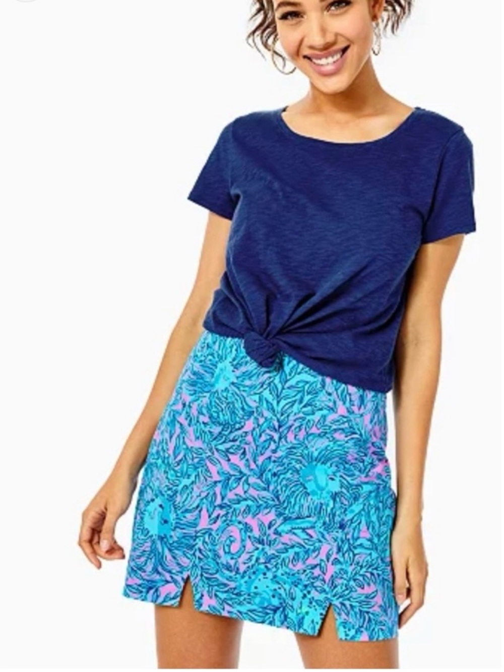 Lilly Pulitzer Abbott Skort in “You Grow Girl in Bermuda Blue